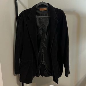 Men's black corduroy jacket